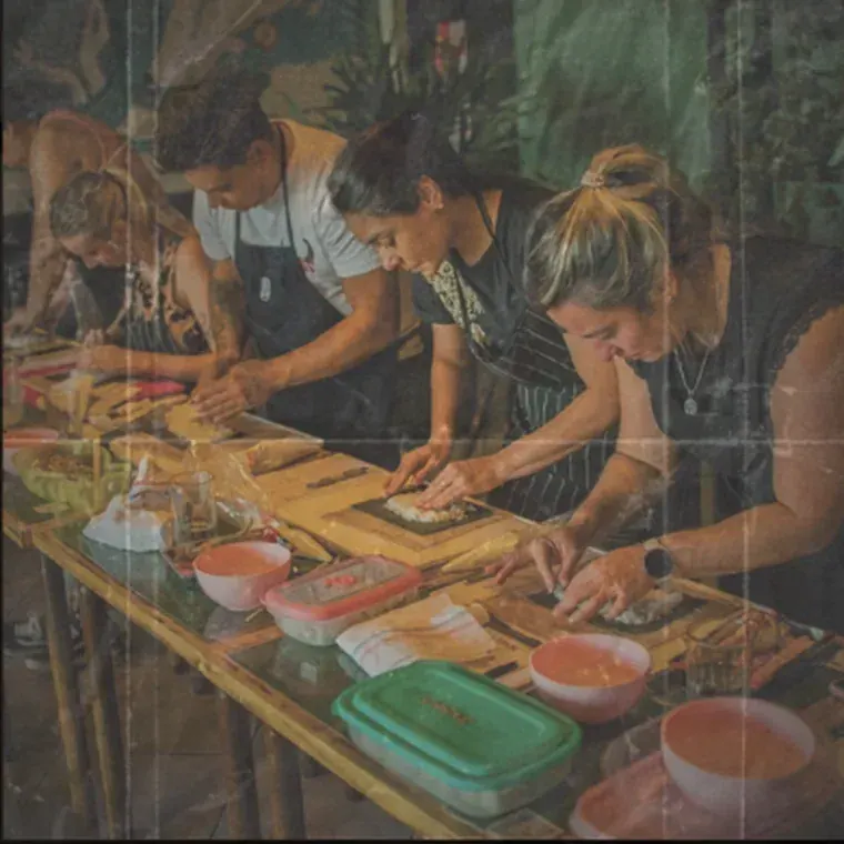 Taller de sushi
