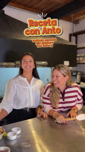 Receta con Anto - Tiramisú de matcha con Ailin